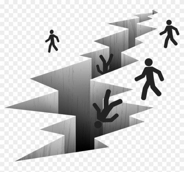 Falling through the cracks